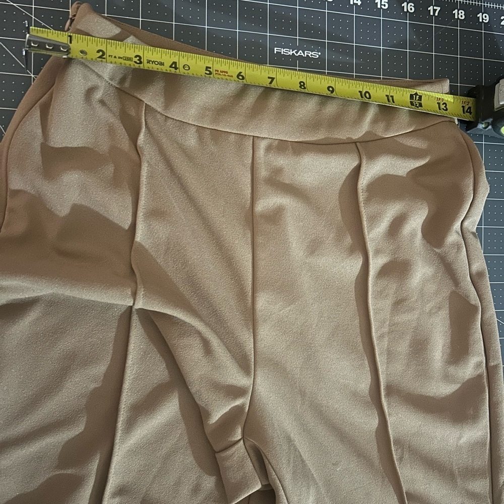 SHEIN Brown Flare Wide Leg Jeans - Picture 6 of 7